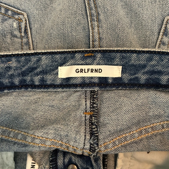 GRLFRND Blue Denim Tina Jean Skirt - Picture 7 of 10